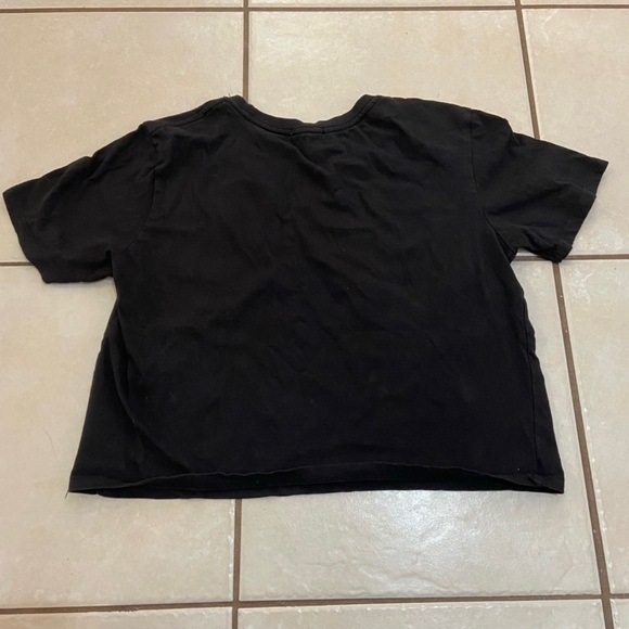 Ardene Women’s Black Short Sleeve Crop Top - Picture 5 of 5